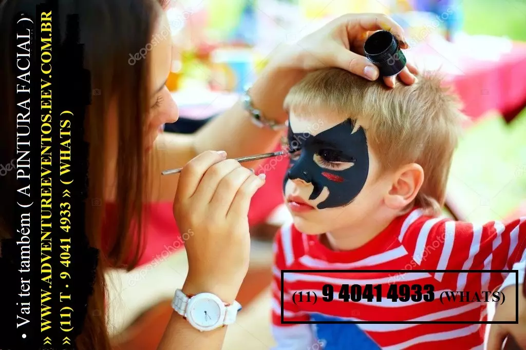 10 - RECREACAO COM MONITORA - PINTURA FACIAL - FOTO 5