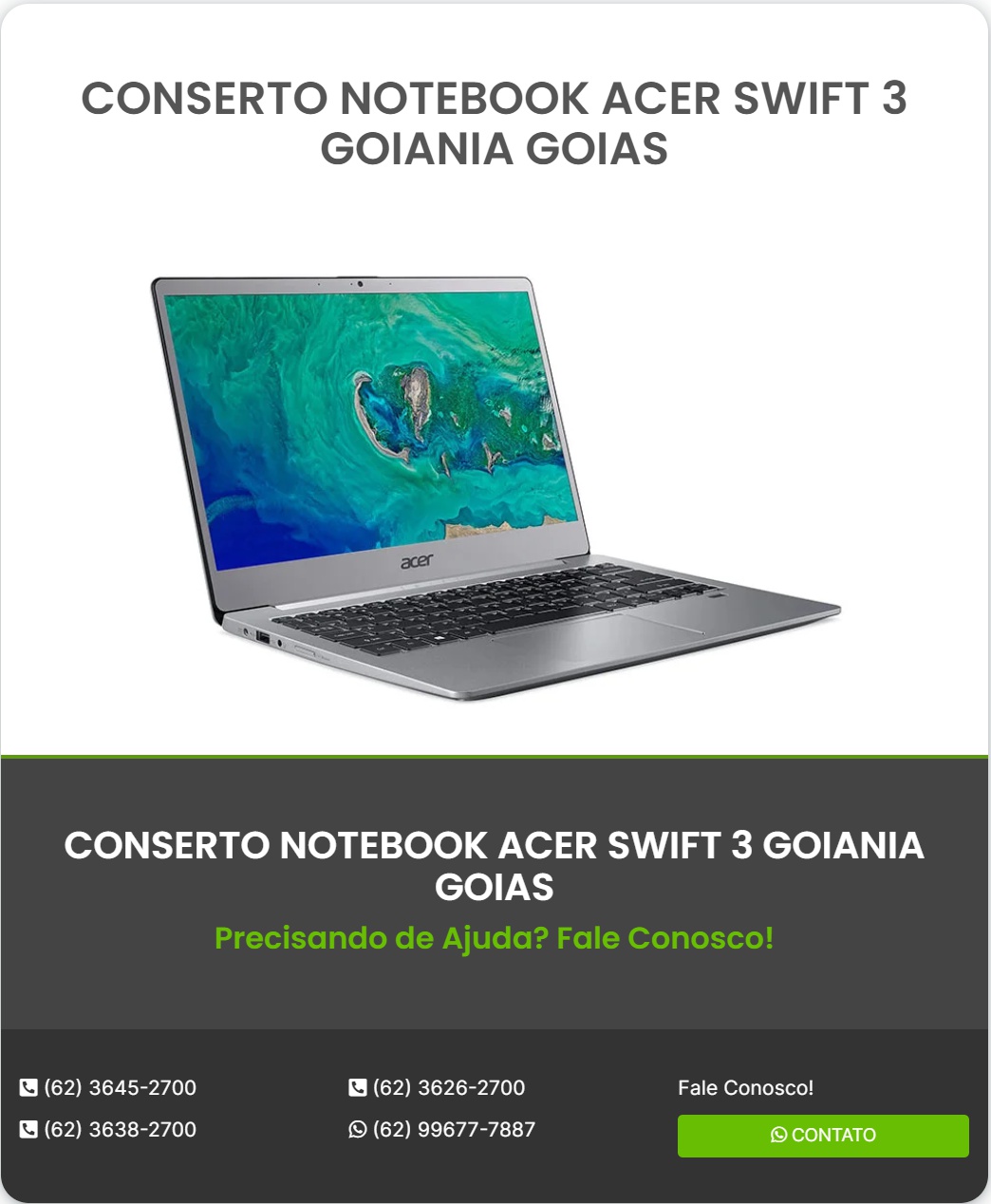 AUTORIZADA-NOTEBOOK-ACER-GOIANIA-GOIAS