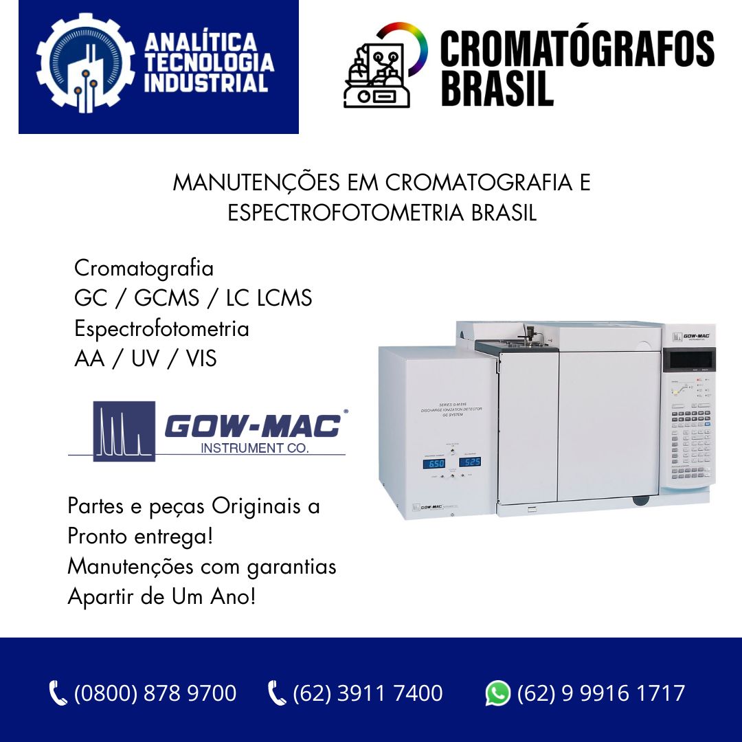 MANUTEÇÃO-CROMATOGRAFOS-GOW-MAC.  CONSERTO-CROMATOGRAFOS-GOW-MAC-BRASIL