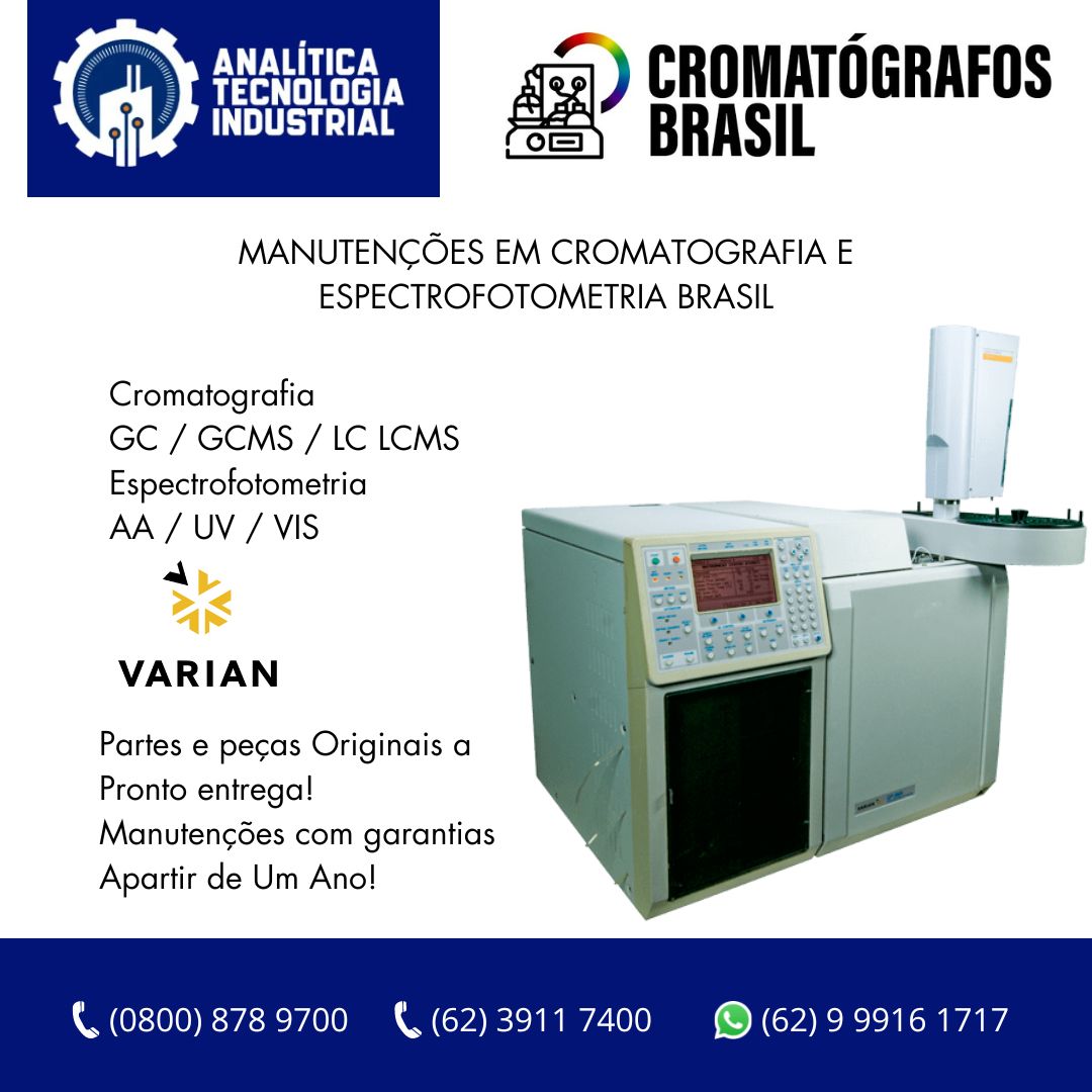 MANUTEÇÃO-CROMATOGRAFOS-VARIAN.  CONSERTO-CROMATOGRAFOS-VARIAN-BRASIL