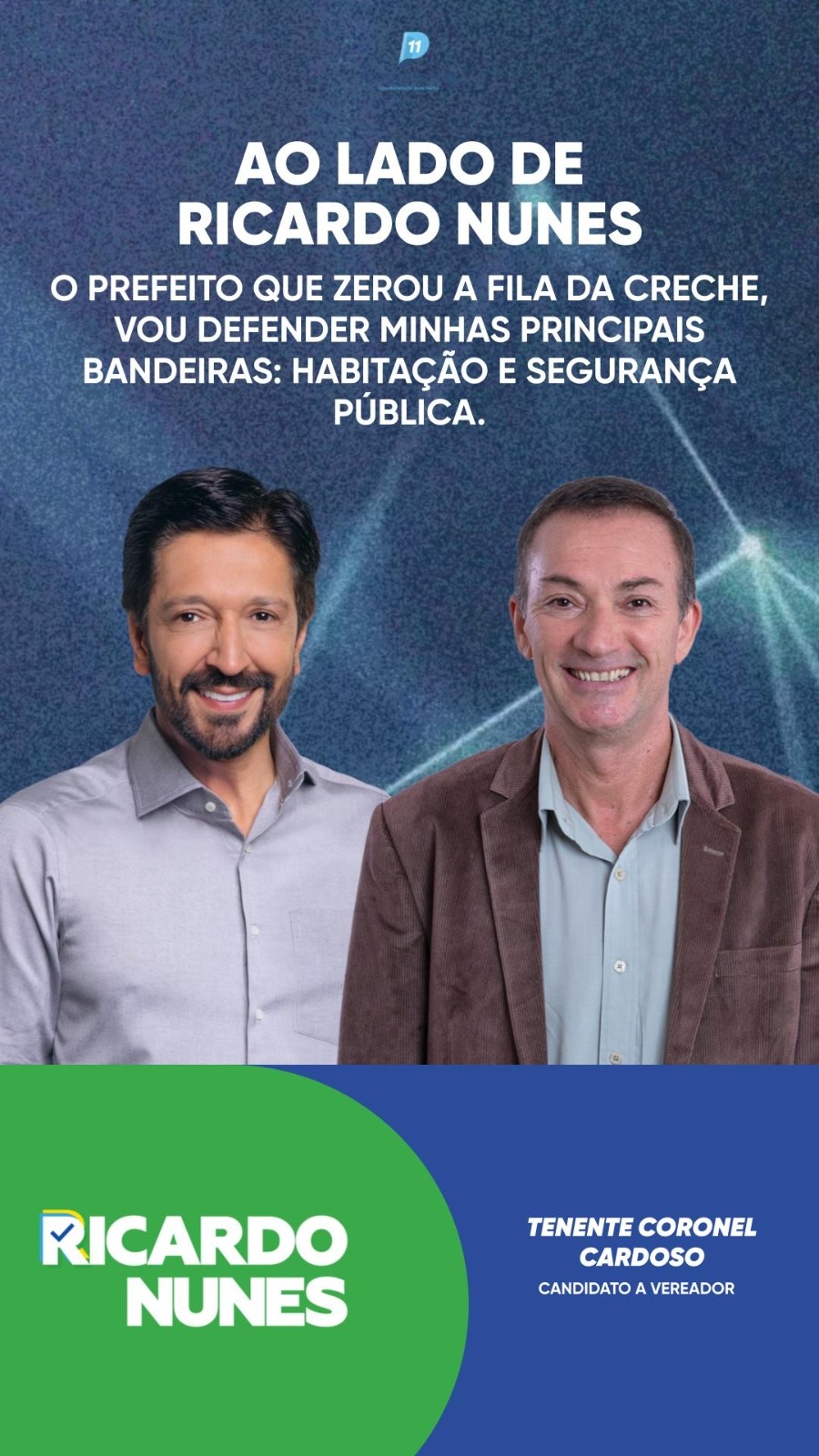 Prefeito com Cardoso pré campanha