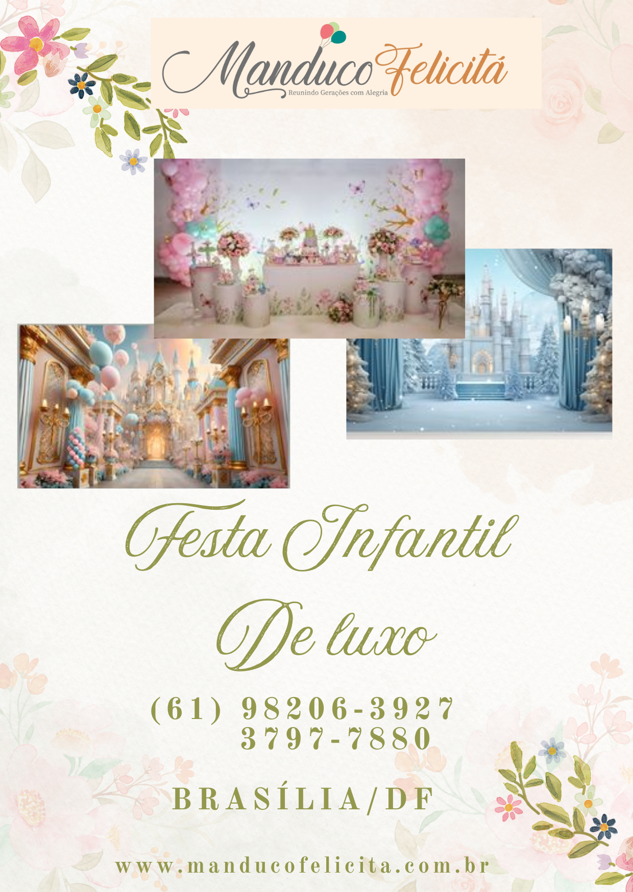 festa infantil de luxo